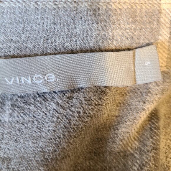 Vince plaid flannel shirt - Picture 3 of 10